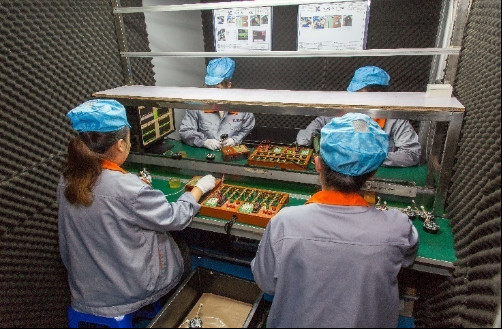 Shenzhen Xindonghui Technology Co., Ltd fabriek productielijn