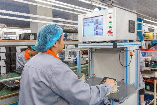 Shenzhen Xindonghui Technology Co., Ltd fabriek productielijn