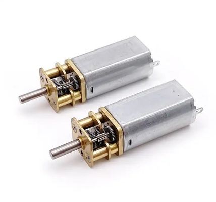 Borstel Kleine DC versnellingsmotor DC 3V 6V 12V 24V Diameter 13mm Voor deur slot