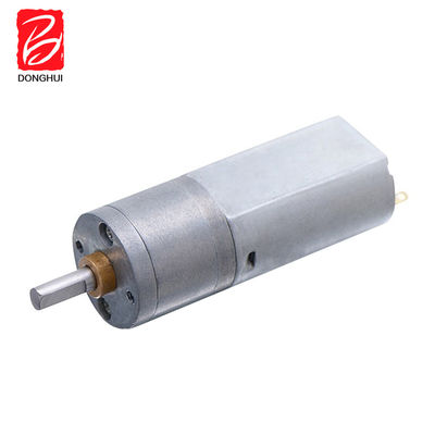 Micro borstel 3V - 24V DC tandwielmotor 20mm met 4mm D-as