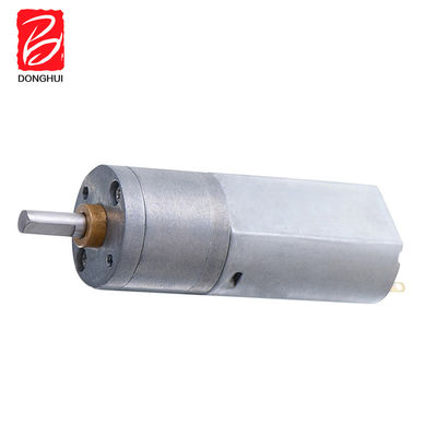 Micro borstel 3V - 24V DC tandwielmotor 20mm met 4mm D-as