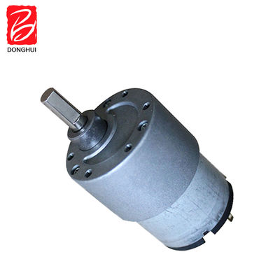 50 RPM borstel DC versnellingsmotor 37mm Carbon borstel DC versnellingsmotor 3V - 24V voor robot