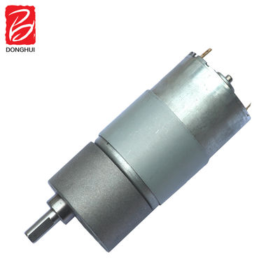 12V 24V 37mm borstel DC tandwielmotor 555 Hoog koppel 45 55 65 75 tpm Lage snelheid