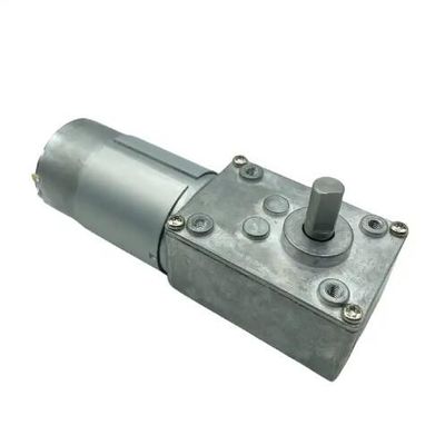 High Torque Brush DC Gear Motor 12V 555 Worm Gear Motor 24V lage snelheid