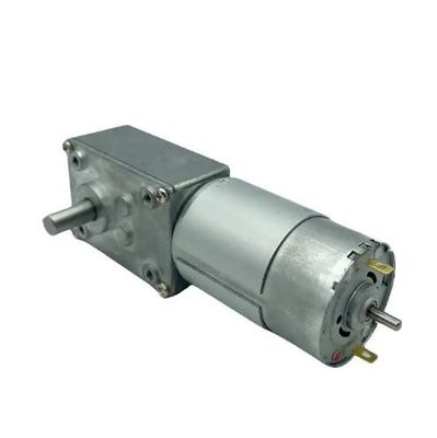 High Torque Brush DC Gear Motor 12V 555 Worm Gear Motor 24V lage snelheid