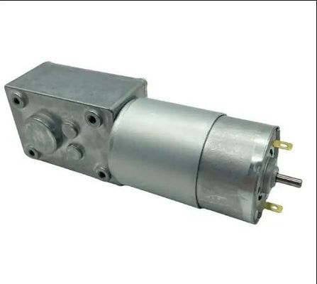 High Torque Brush DC Gear Motor 12V 555 Worm Gear Motor 24V lage snelheid