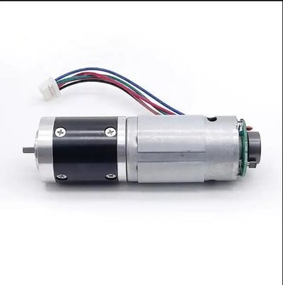 Hoge koppel planetaire versnellingsmotor 28 mm 12 V elektrische versnellingsbak DC motor met encoder