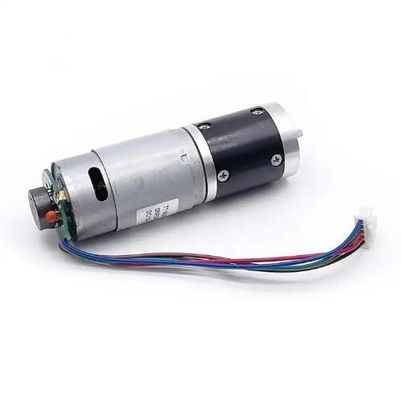 Hoge koppel planetaire versnellingsmotor 28 mm 12 V elektrische versnellingsbak DC motor met encoder