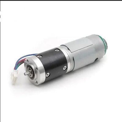 Hoge koppel planetaire versnellingsmotor 28 mm 12 V elektrische versnellingsbak DC motor met encoder
