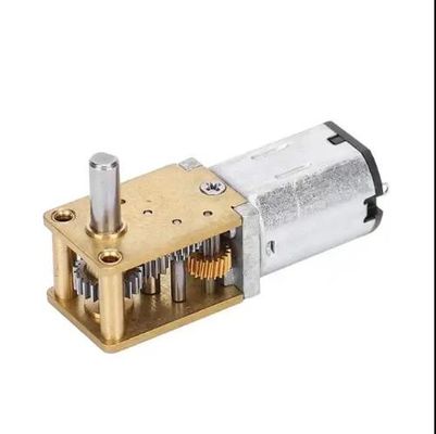 6V - 12V borstel DC-versnellingsmotor Horizontale worm korte as DC Micro Metal Gear Motor