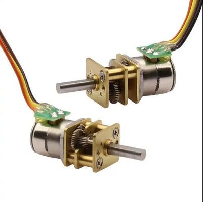 3V 5V 6V DC Micro Precision Stepper Motor borstel 10MM Low Noise Tiny Stepper Motor