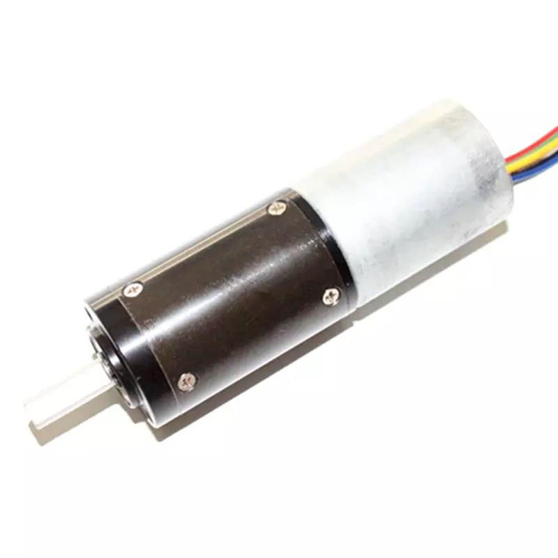 Dia 28mm DC borstelloze versnellingsmotor Planetaire versnellingsbak Hoge koppelversnellingsmotor 12V 24V