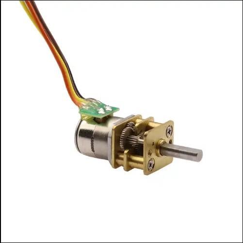 3V 5V 6V DC Micro Precision Stepper Motor borstel 10MM Low Noise Tiny Stepper Motor