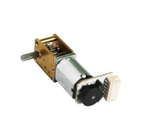 3V - 12V geborstelde Micro DC worm gear motor 12mm hoog koppel lage snelheid N20